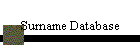 Surname Database